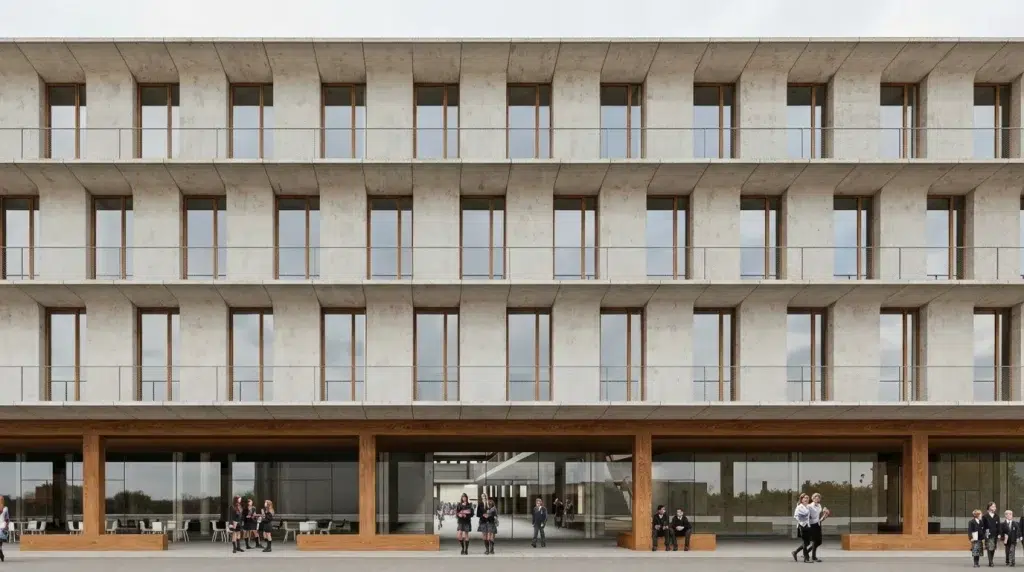 College building exterior