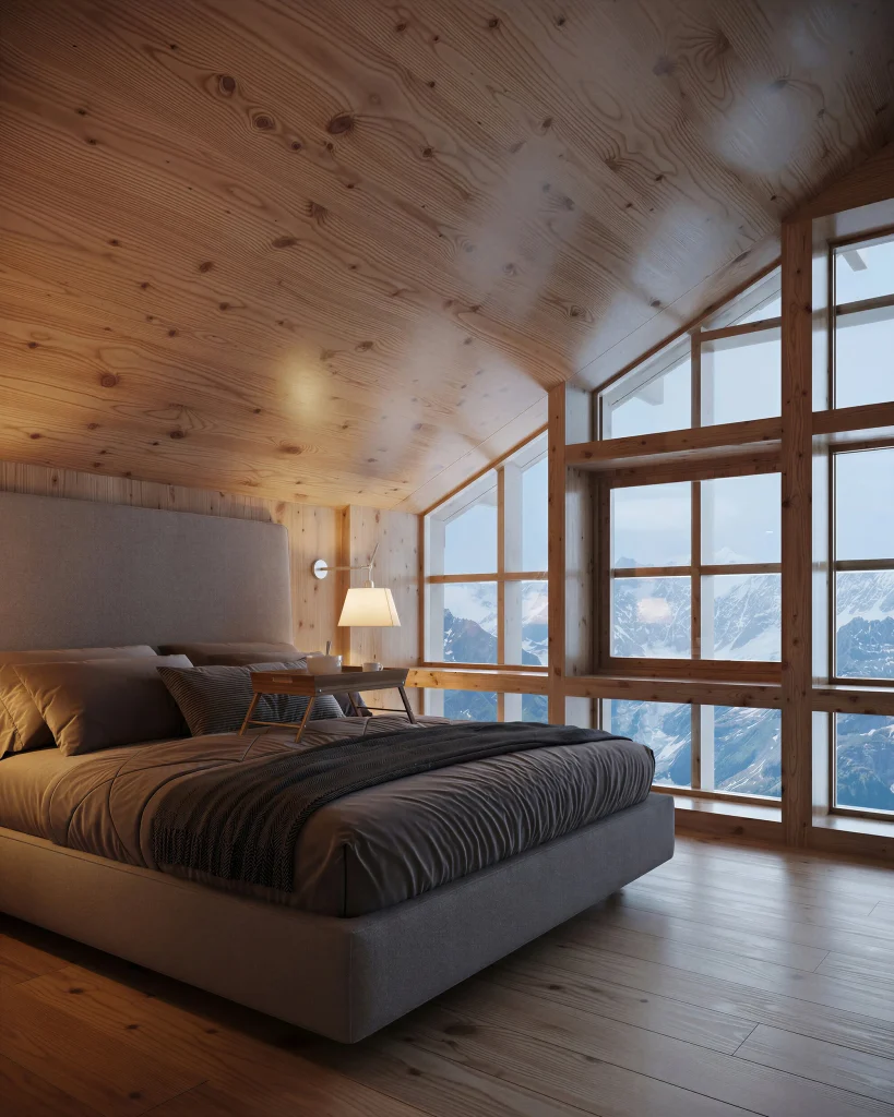 Contemporary Swiss mountain house