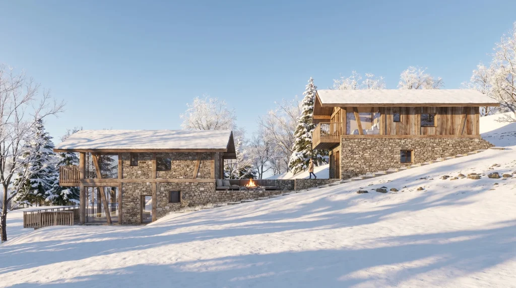 Modern chalet in Gryon