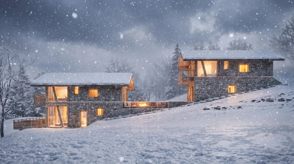 Premium Swiss Chalet Exterior Design