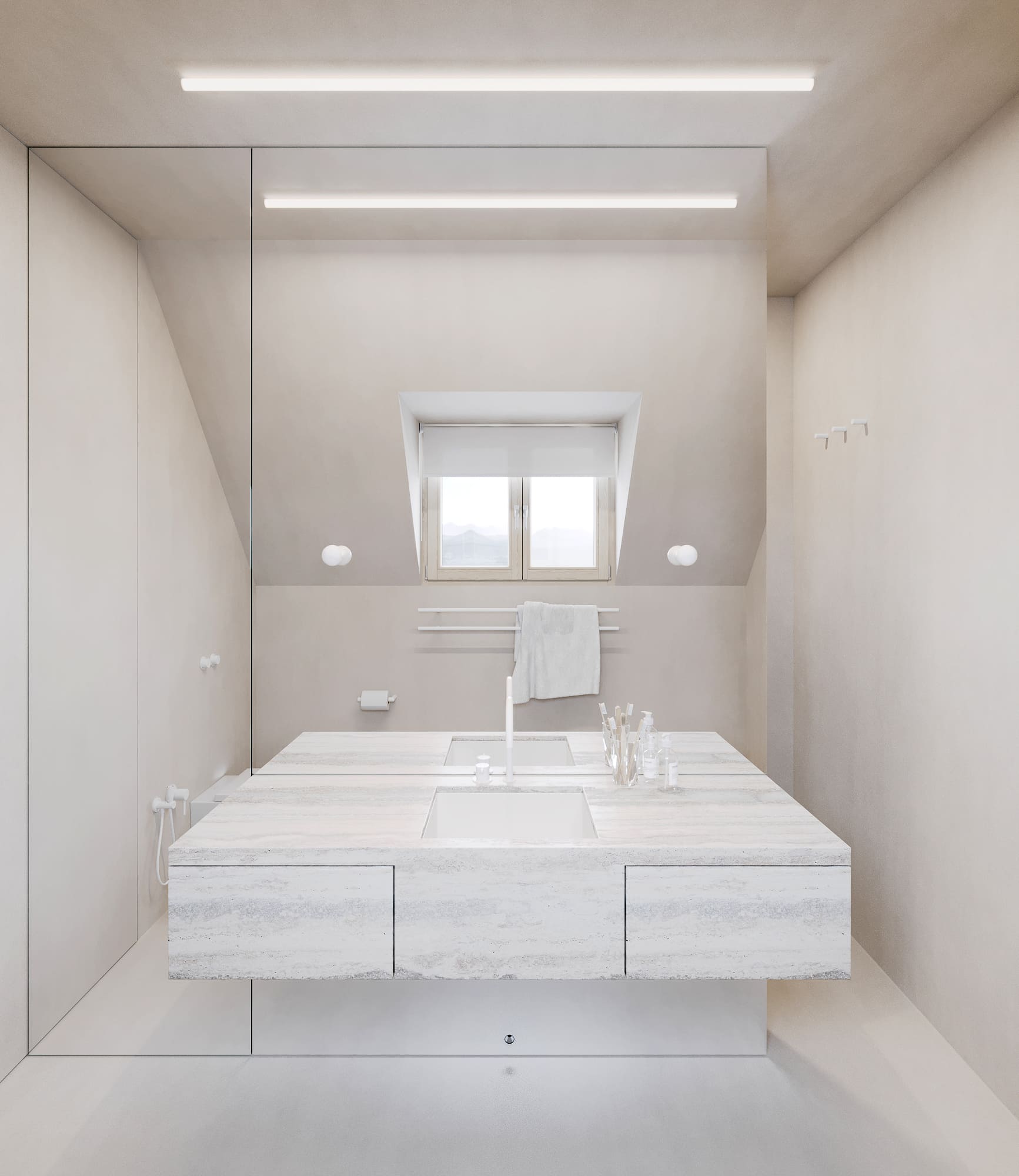 minimalist bathroom