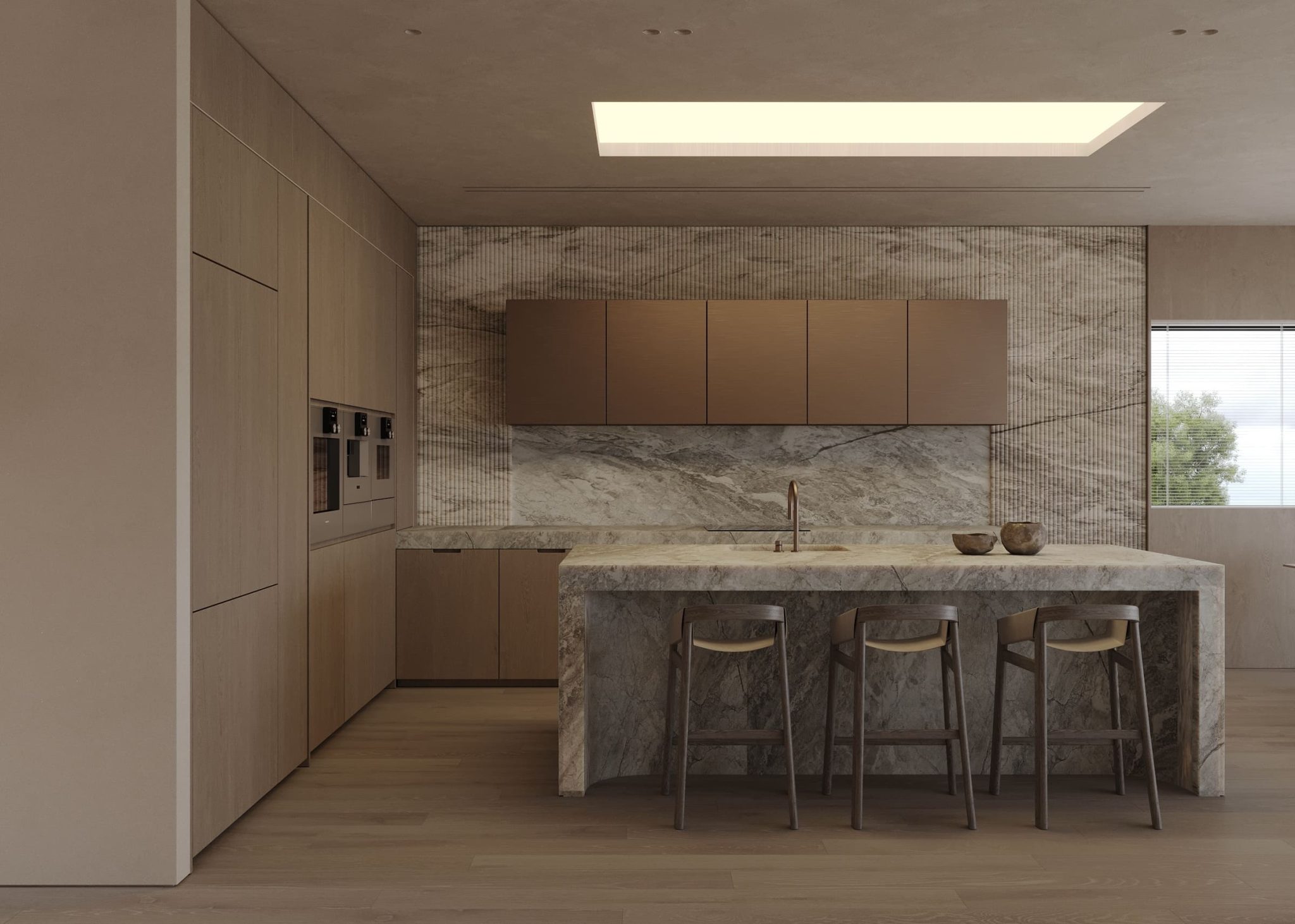 stone in interior design