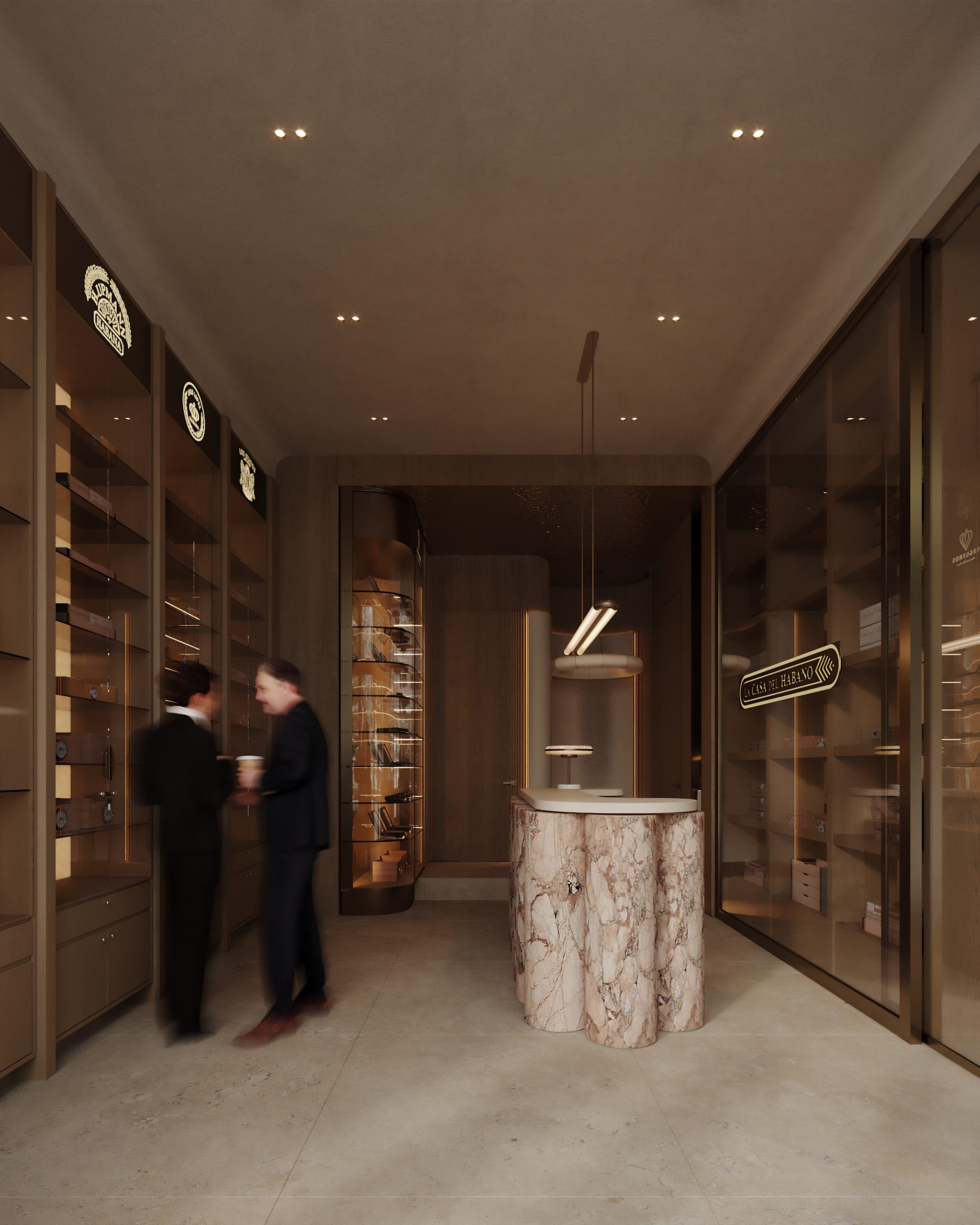 Elegant store interior