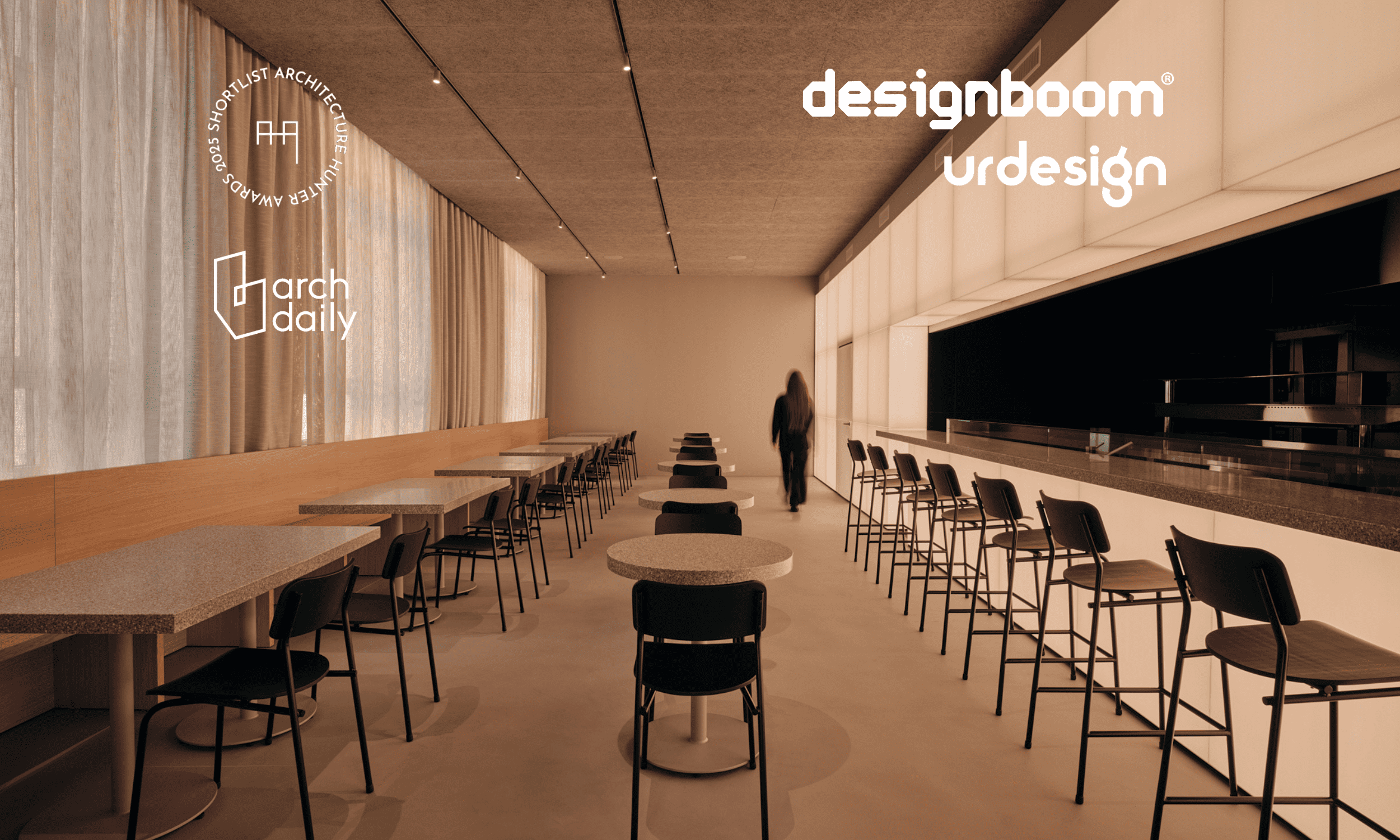 Architecture et design du restaurant Huit Sushi à Montreux