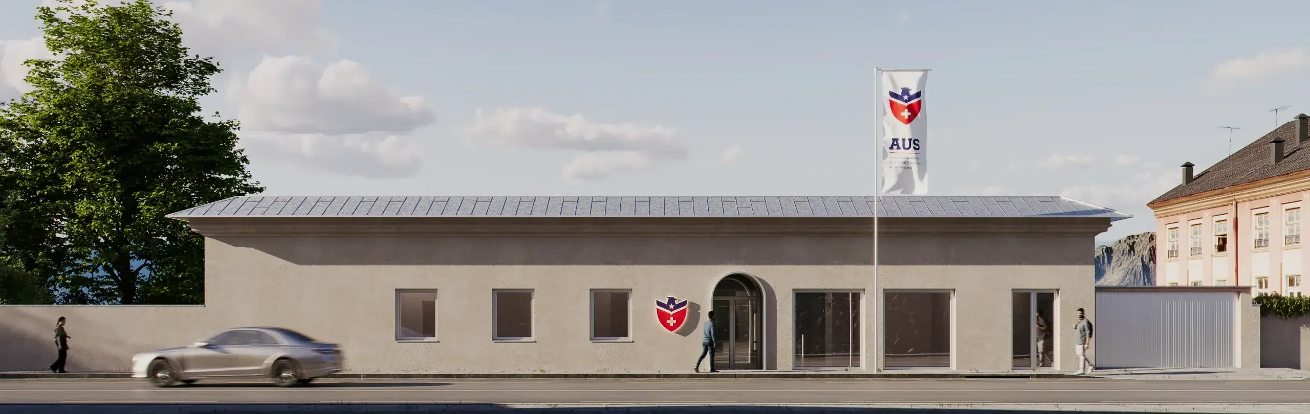 interior design school facade - Switzerland