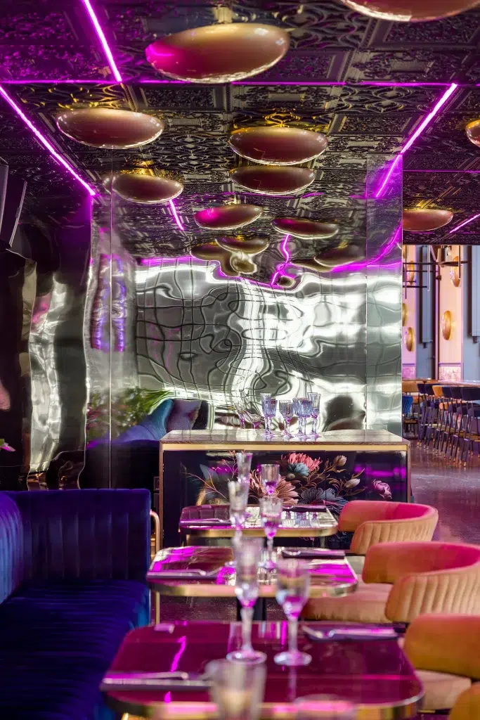 Elegant bar interior design